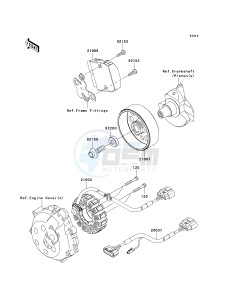 KRF 750 F [TERYX 750 4X4 NRA OUTDOORS] (F8F) C9F drawing GENERATOR