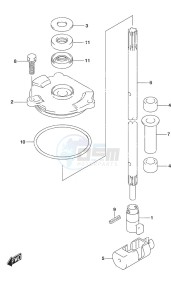 DF 115A drawing Shift Rod (C/R)