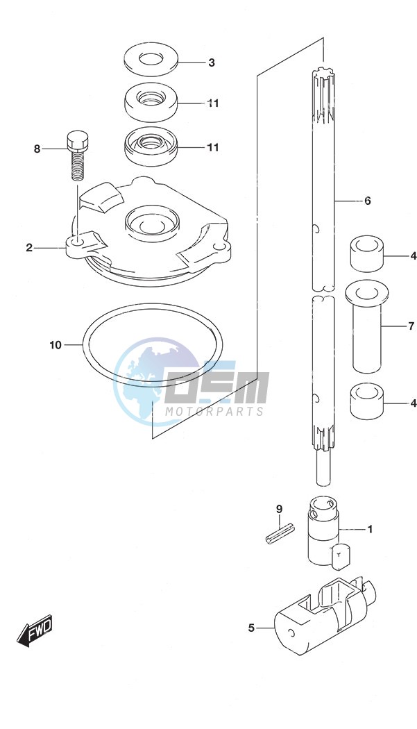 Shift Rod (C/R)