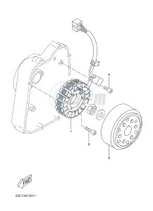 VP250 X-CITY (5B2C 5B2C 5B2C) drawing GENERATOR