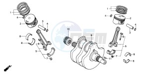 NV600C drawing CRANKSHAFT/PISTON