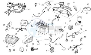 SR 50 Air (Vertical cylinder) drawing Electrical system