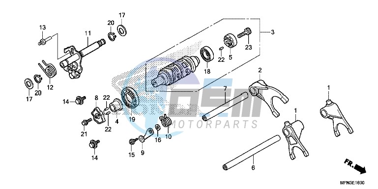 GEARSHIFT DRUM