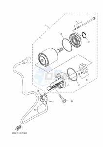 YXZ1000ETS YXZ1000ET (BAS5) drawing STARTING MOTOR