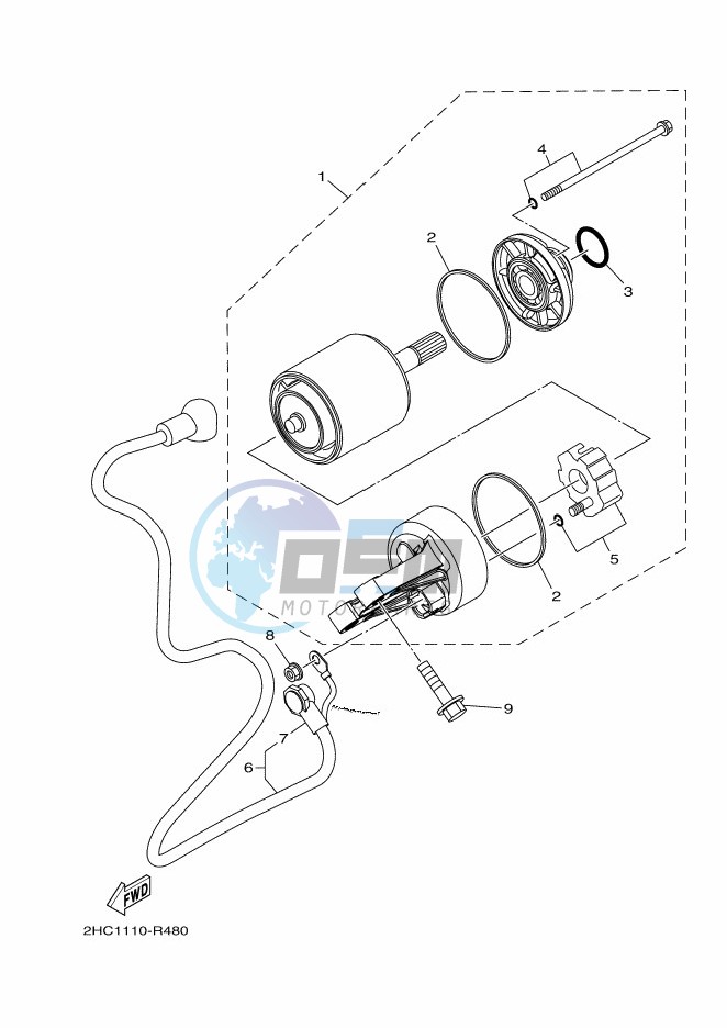 STARTING MOTOR