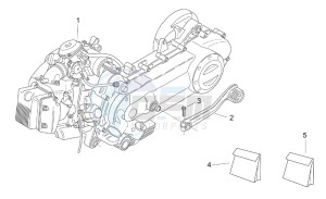 Mojito 125 drawing Engine - Gaskets