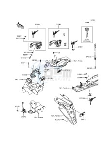 Z800 ZR800ADS FR GB XX (EU ME A(FRICA) drawing Ignition Switch