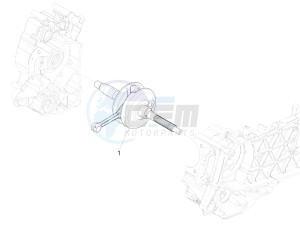 GTS 125 4T E4 ABS (EMEA) EU, GB) drawing Crankshaft