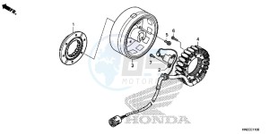 TRX500FPAE TRX500FPA Europe Direct - (ED) drawing GENERATOR