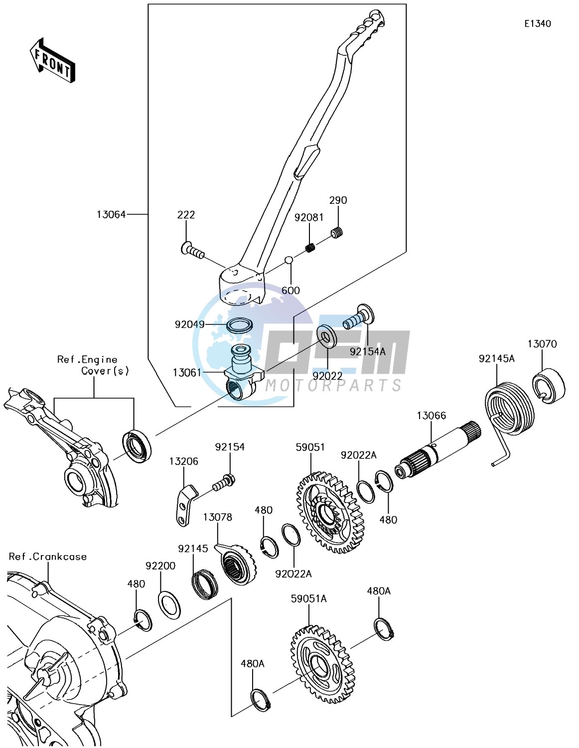 Kickstarter Mechanism