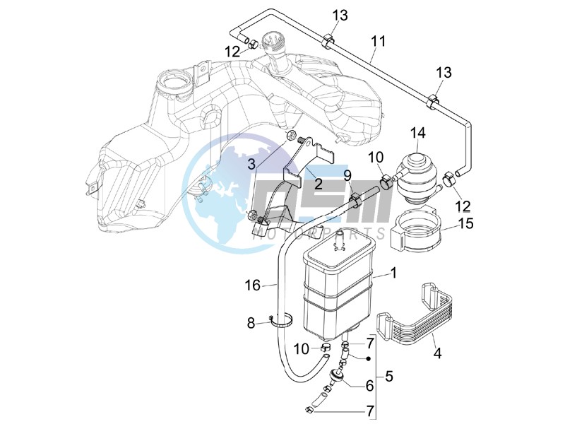 Anti-percolation system