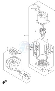 DF 175AP drawing PTT Motor