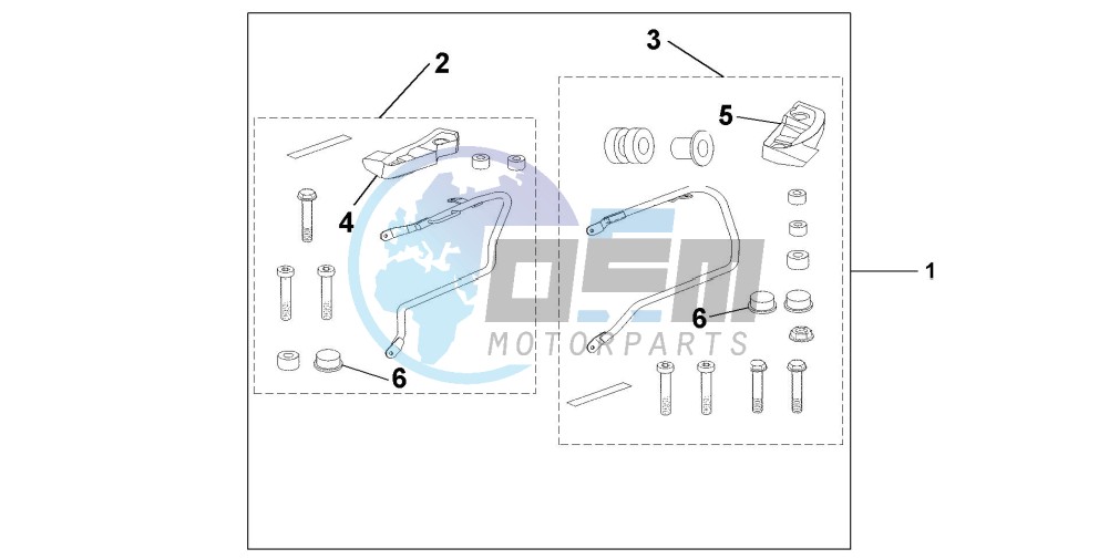 PANNIER STAY KIT