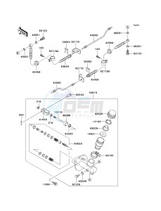 KAF 620 E [MULE 3010 4X4] (E6F-E8F) E8F drawing MASTER CYLINDER