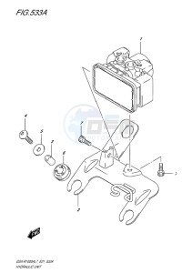 GSX-R1000 EU drawing HYDRAULIC UNIT