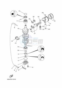 85AET drawing CRANKSHAFT--PISTON