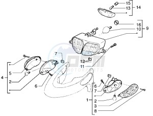 Stalker 50 drawing Front light