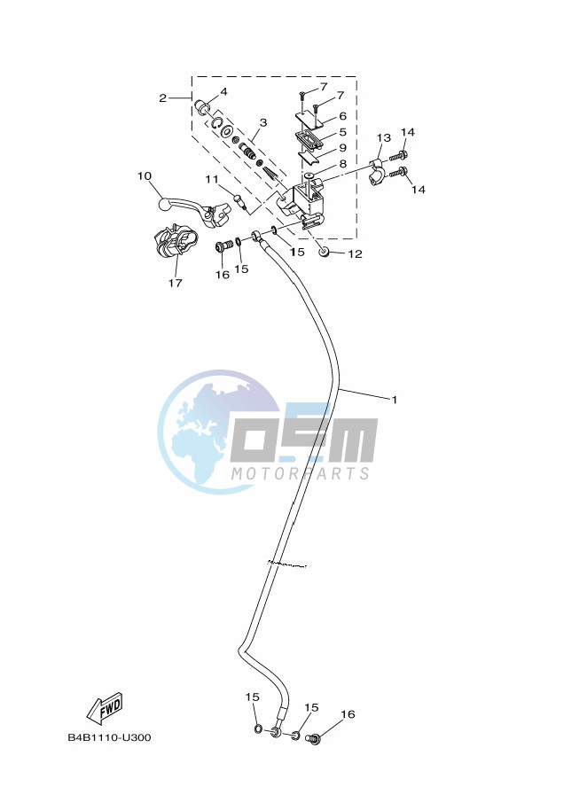 FRONT MASTER CYLINDER