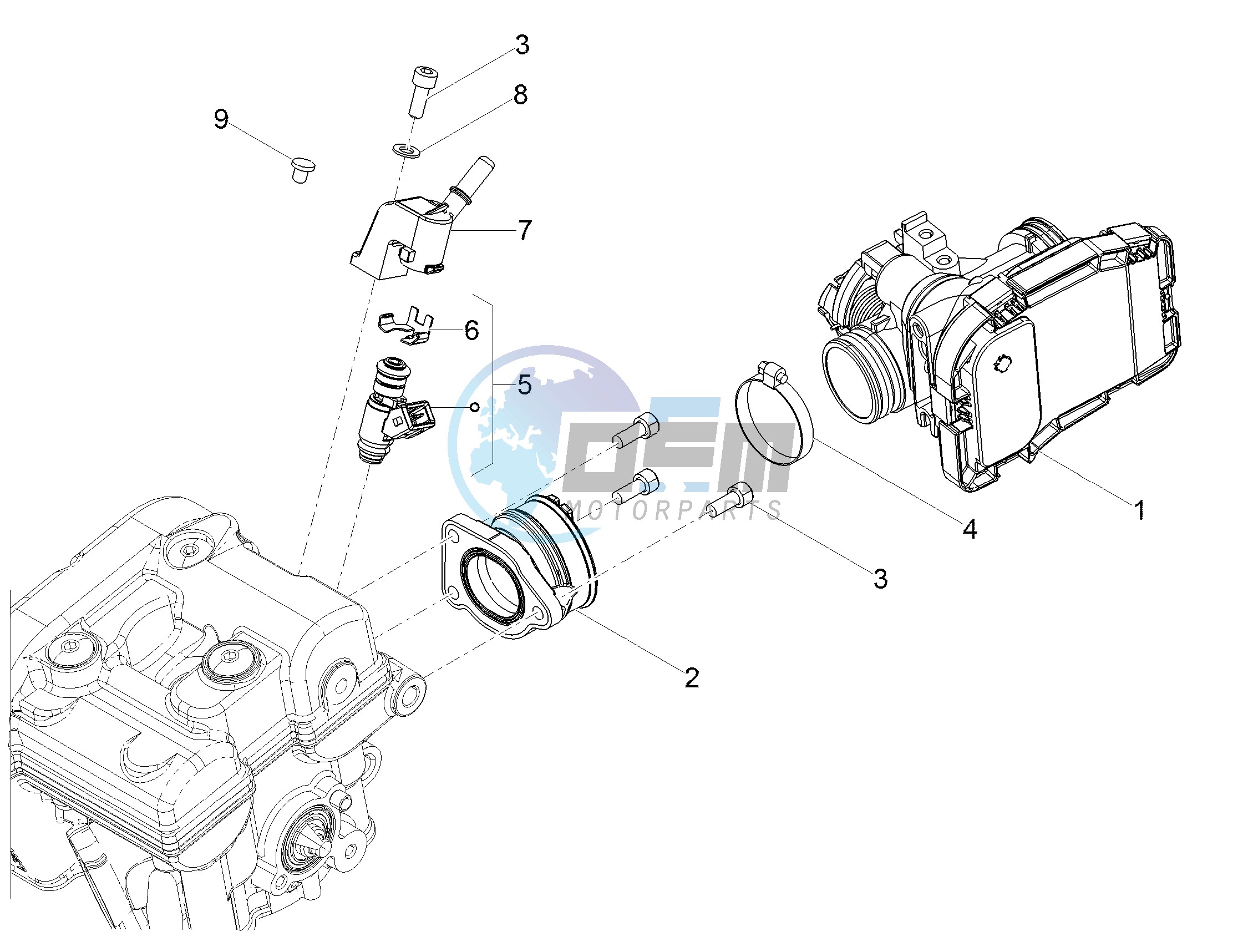 Throttle body