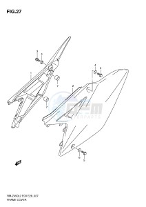 RM-Z450 (E3) drawing FRAME COVER