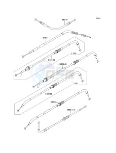 ZR 1000 A [Z1000] (A1-A3) A3 drawing CABLES