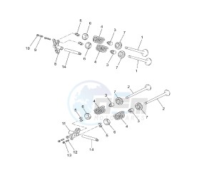 YP R X-MAX 125 drawing VALVE