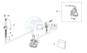 MX 50 drawing Carburettor III