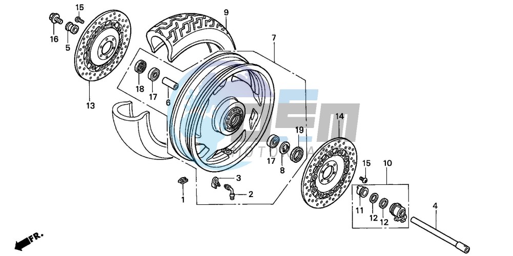 FRONT WHEEL