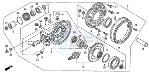 ST1300 drawing FINAL DRIVEN GEAR (ST1300)