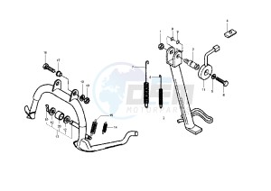 X9 EVOLUTION 125 drawing Stands