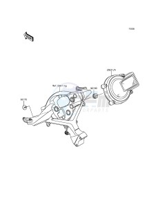 NINJA H2 ZX1000NGF XX (EU ME A(FRICA) drawing Meter(s)