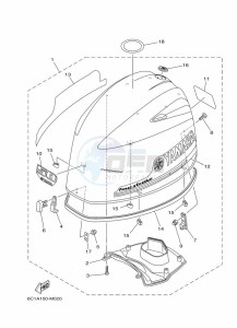 FT60GETX drawing TOP-COWLING