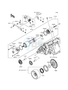 VULCAN S EN650AGF XX (EU ME A(FRICA) drawing Starter Motor