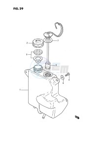 PV50 (E15) drawing OIL TANK (E16,E43,MODEL R E15)