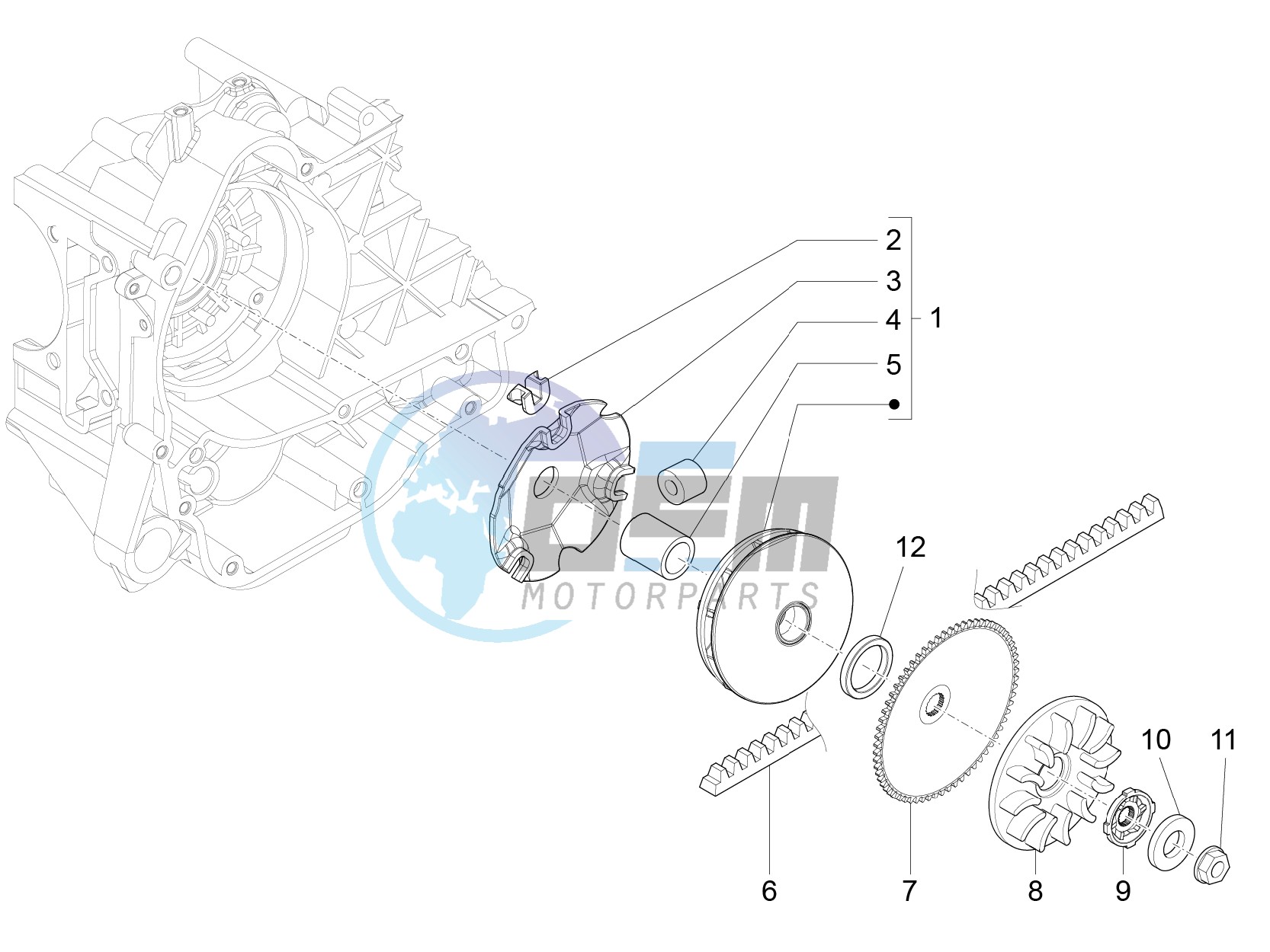 Driving pulley