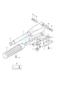 DF 6 drawing Tiller Handle