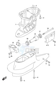 DF 50A drawing Drive Shaft Housing High Thrust