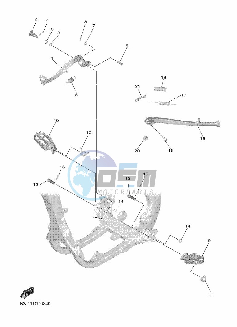 STAND & FOOTREST