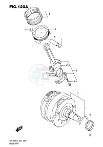 VZR1800BZ BOULEVARD EU drawing CRANKSHAFT