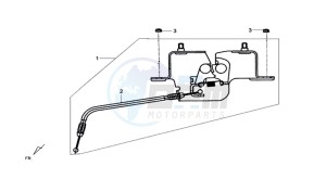 HD 200EVO EFI drawing BUDDYSEAT LOCK