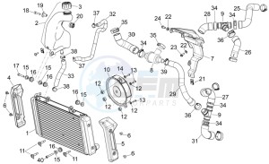 NA Mana 850 drawing Cooling system