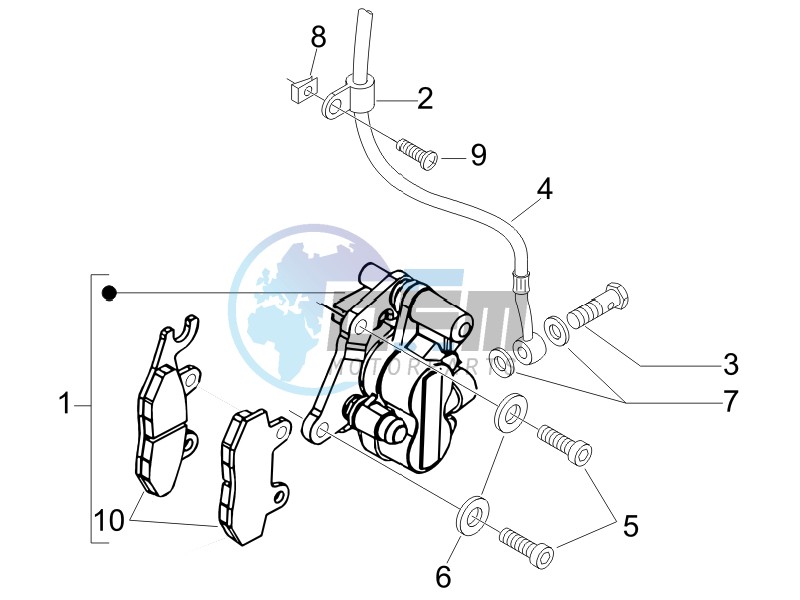 Brakes pipes - Calipers