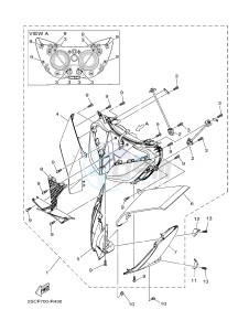 MT-09 TRACER MT09TRA TRACER 900 (2SCL) drawing HEADLIGHT