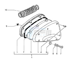 NRG 50 Pure jet drawing Air Cleaner