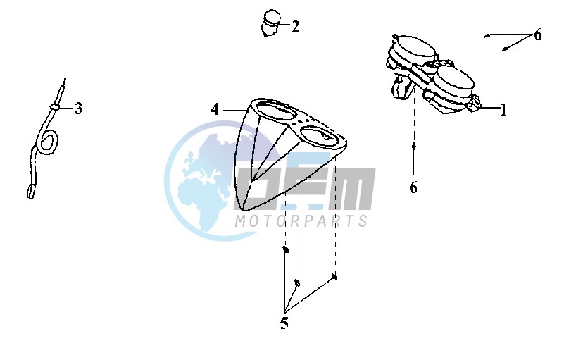 DASHBOARD / SPEEDOMETER CABLE / WIRING HARNASS