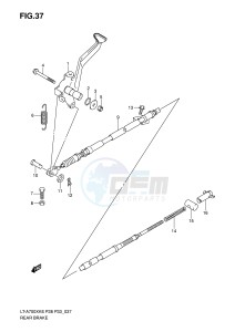 LT-A700X (P28-P33) drawing REAR BRAKE