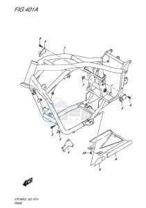 VZR1800BZ BOULEVARD EU drawing FRAME