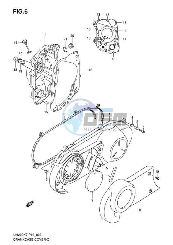 CRANKCASE COVER