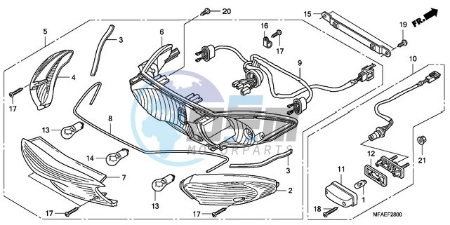 REAR COMBINATION LIGHT