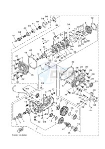 YFM700FWB KODIAK 700 (B16E) drawing DRIVE SHAFT